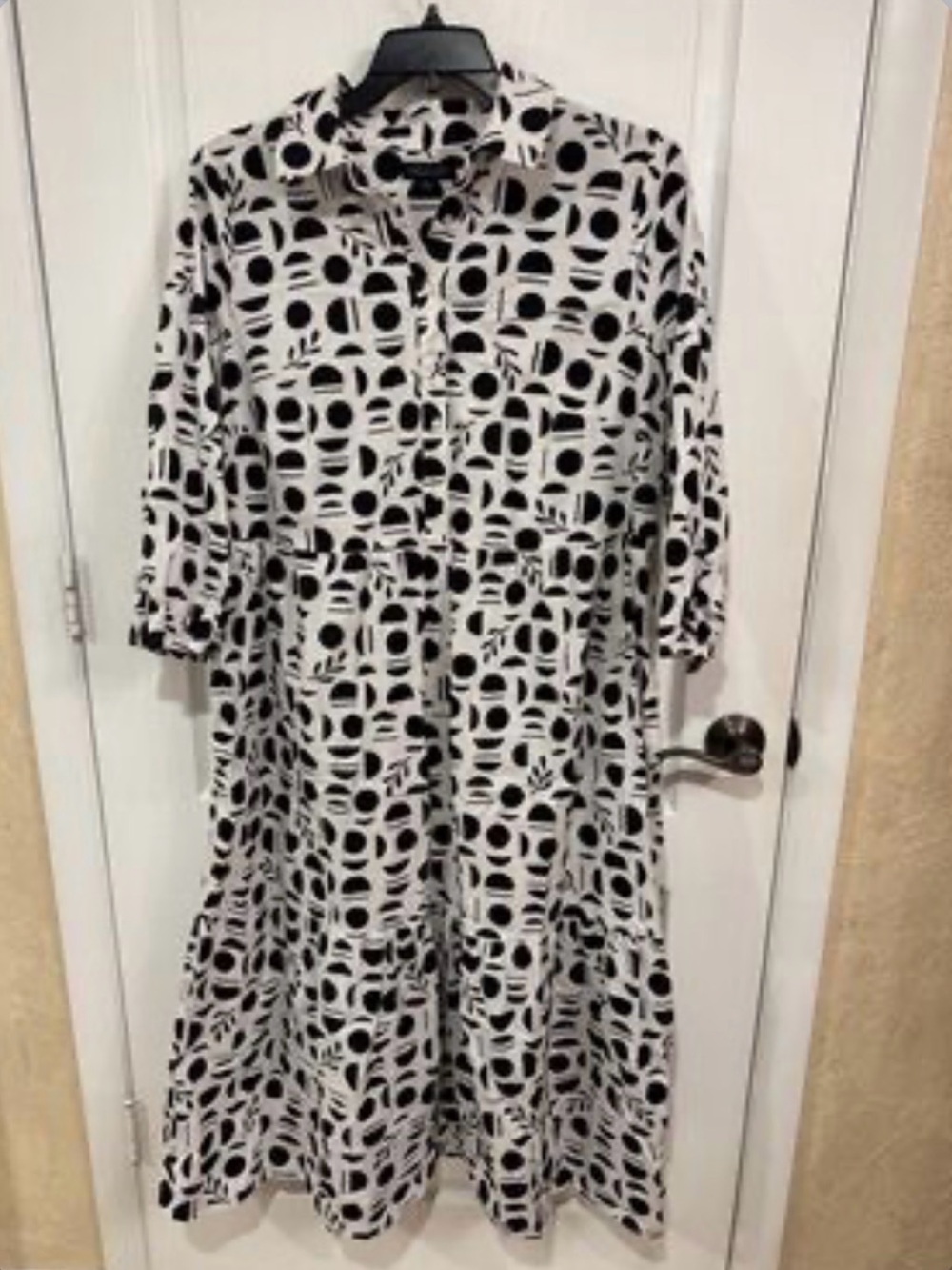 Rachel Zoe geometric print dress
